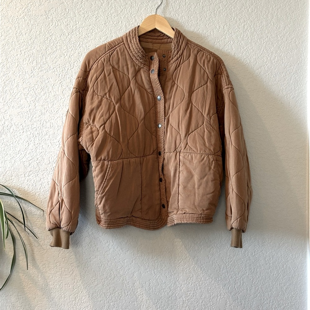 BLANKNYC Quilted Bomber Jacket – Size M